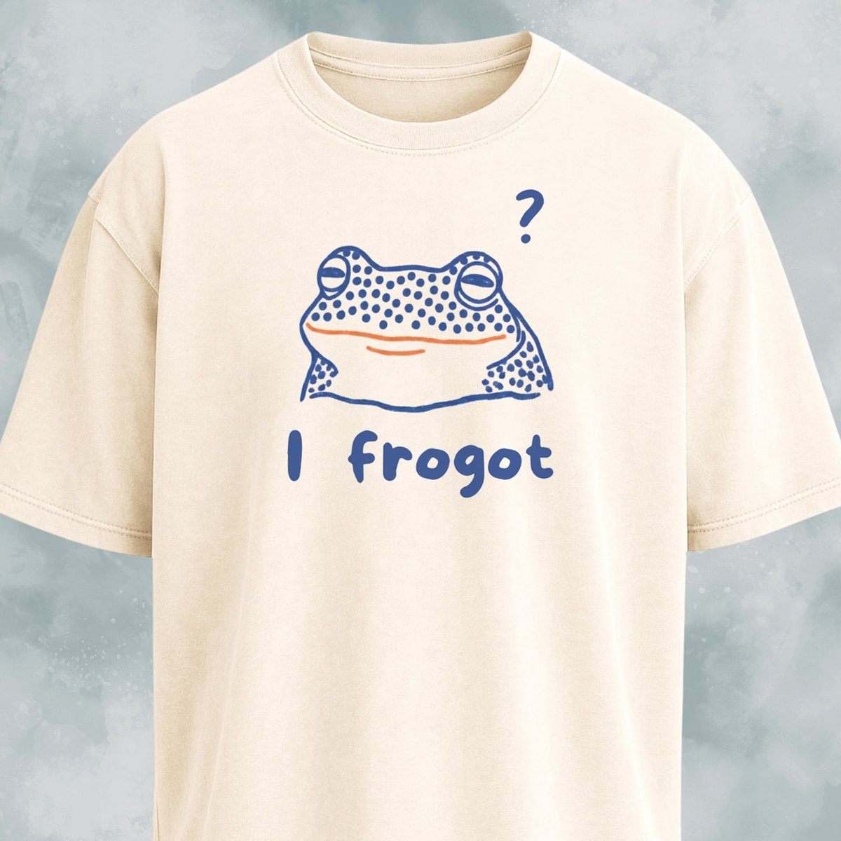 Forgetful Frog T Shirt Gift For Frog Lover
