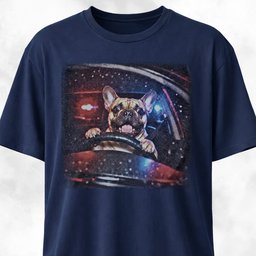 French Bulldog Escaping The Police T Shirt Gift For Dog Lover