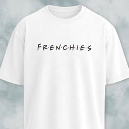 Frenchies Friends Logo Parody T Shirt Gift For Dog Lover