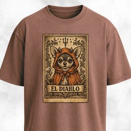 El Diablo Chihuahua T Shirt Gift For Dog Lover