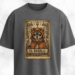 El Diablo Chihuahua T Shirt Gift For Dog Lover