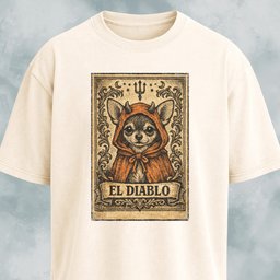 El Diablo Chihuahua T Shirt Gift For Dog Lover