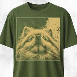 Modern Pomeranian T Shirt Gift For Dog Lover