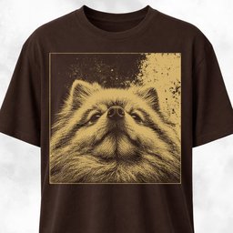 Modern Pomeranian T Shirt Gift For Dog Lover