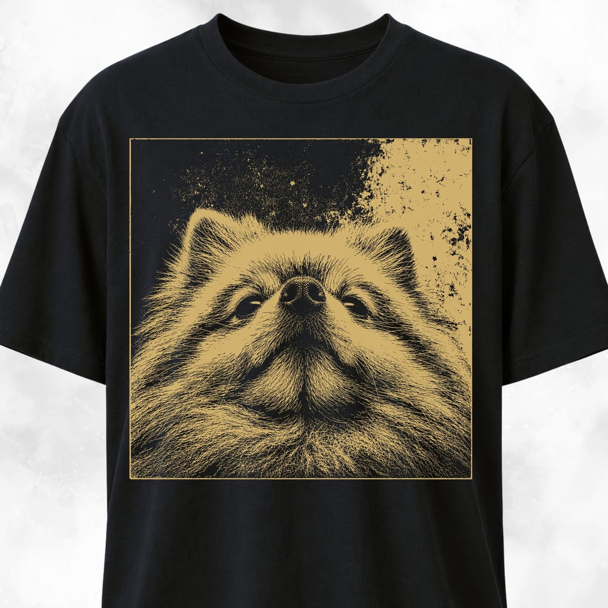 Modern Pomeranian T Shirt Gift For Dog Lover