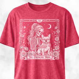 Gothic Frenchie Mom T Shirt Gift For Mom