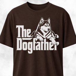 The Dogfather Husky T-Shirt