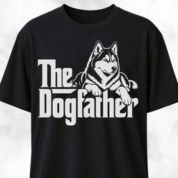 The Dogfather Husky T-Shirt