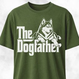 The Dogfather Husky T-Shirt