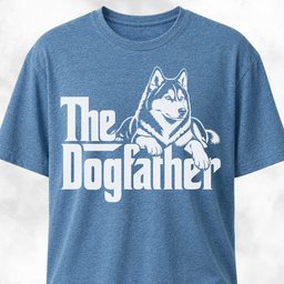 The Dogfather Husky T-Shirt