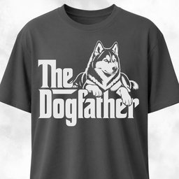 The Dogfather Husky T-Shirt