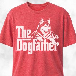 The Dogfather Husky T-Shirt