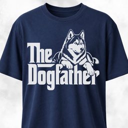 The Dogfather Husky T-Shirt