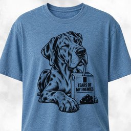 Tears Of My Enemies Great Dane T Shirt Gift For Dog Lover