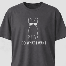 Stubborn French Bulldog T Shirt Gift For Dog Lover