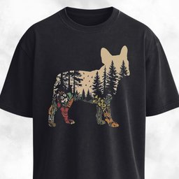 Nature French Bulldog T Shirt Gift For Dog Lover