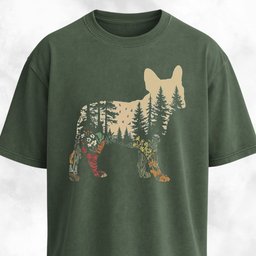 Nature French Bulldog T Shirt Gift For Dog Lover