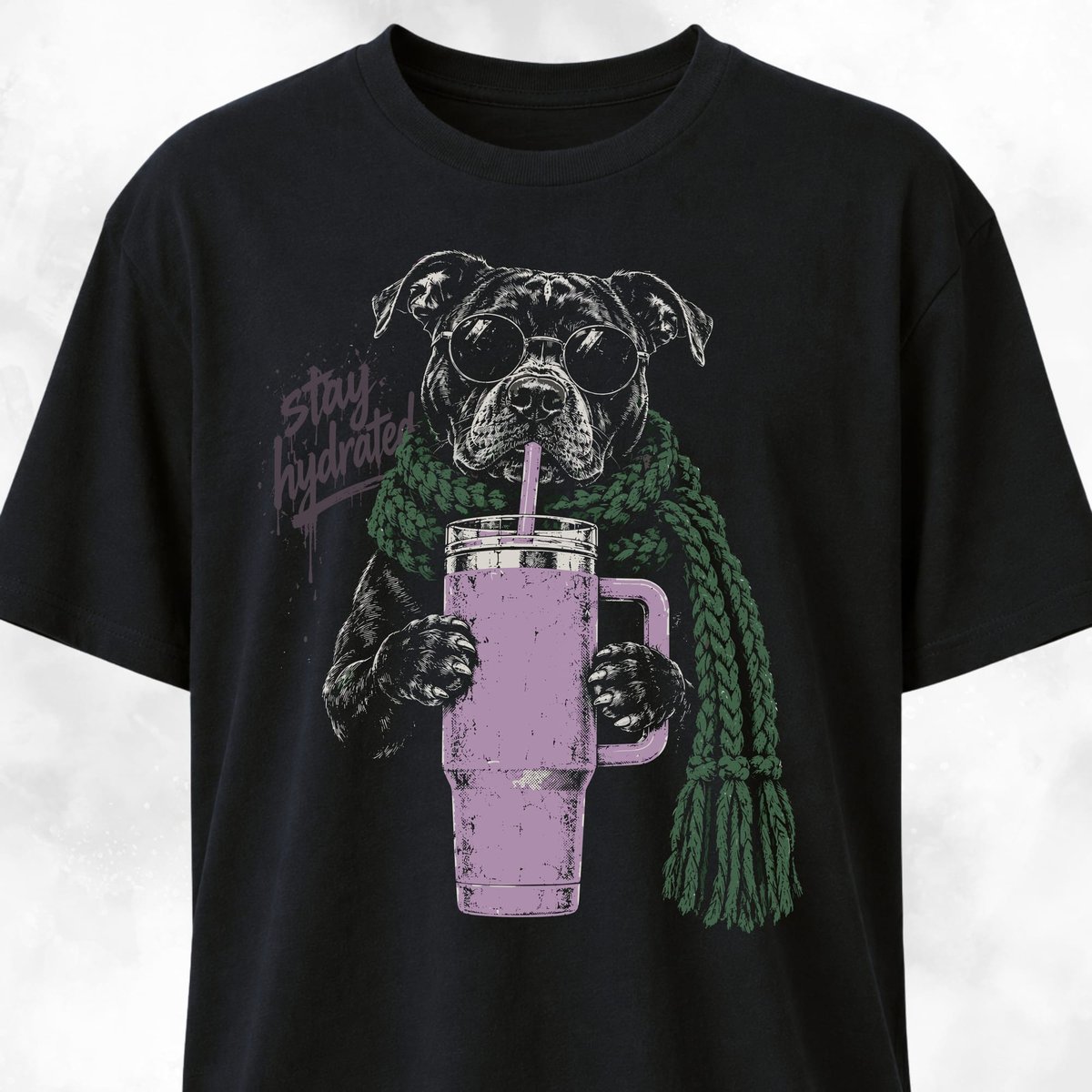 Stay Hydrated Pitbull T Shirt Gift For Dog Lover