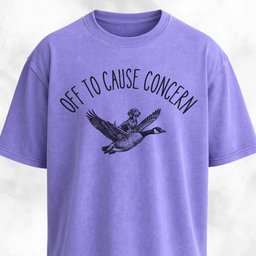 Off To Cause Concern Doxie T Shirt Gift For Dog Lover