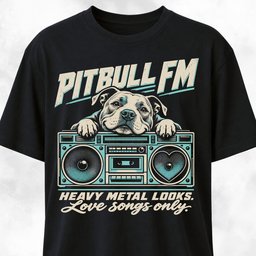 Pitbull Fm T Shirt Gift For Dog Lover