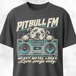 Pitbull Fm T Shirt Gift For Dog Lover