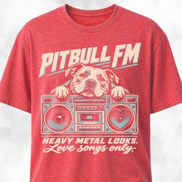 Pitbull Fm T Shirt Gift For Dog Lover
