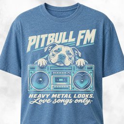 Pitbull Fm T Shirt Gift For Dog Lover