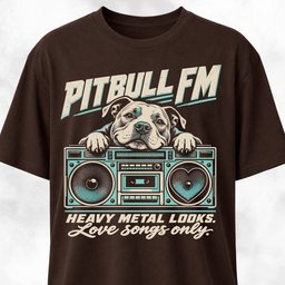 Pitbull Fm T Shirt Gift For Dog Lover