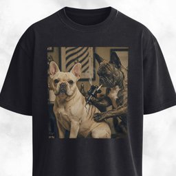 Tattoo Frenchies T Shirt Gift For Dog Lover