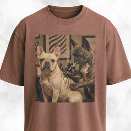 Tattoo Frenchies T Shirt Gift For Dog Lover