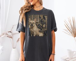 Tattoo Frenchies T Shirt Gift For Dog Lover