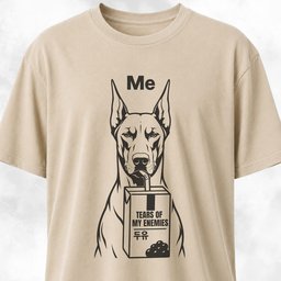Tears Of My Enemies Doberman T Shirt Gift For Dog Lover