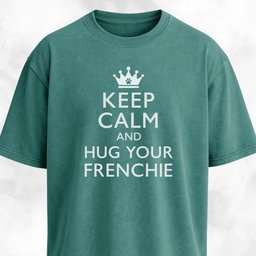 Keep Calm And Hug Your Frenchie T Shirt Gift For Dog Lover