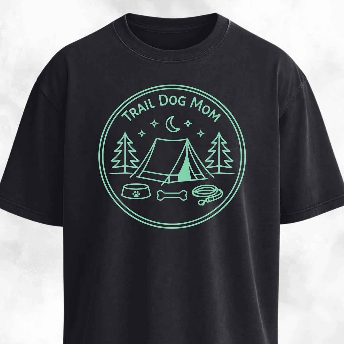 Trail Dog Mom T Shirt Gift For Mom