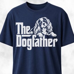 The Dogfather Cavalier King Charles Spaniel T-Shirt