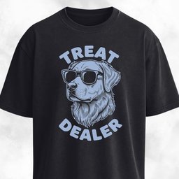 Golden Retriever Treat Dealer T Shirt Gift For Dog Lover