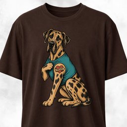 I Love Mom Tattoo Great Dane T Shirt Gift For Mom