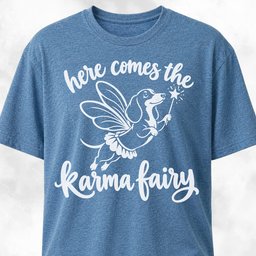 Karma Fairy Dachshund Shirt Design T Shirt Gift For Dog Lover