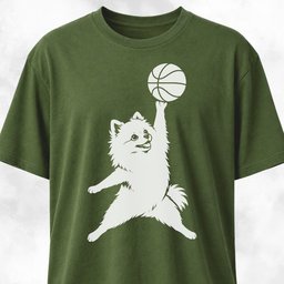 Jordan Pomeranian T Shirt Gift For Dog Lover