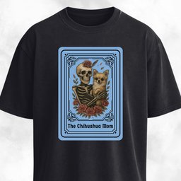 The Chihuahua Mom Tarot Card T Shirt Gift For Mom