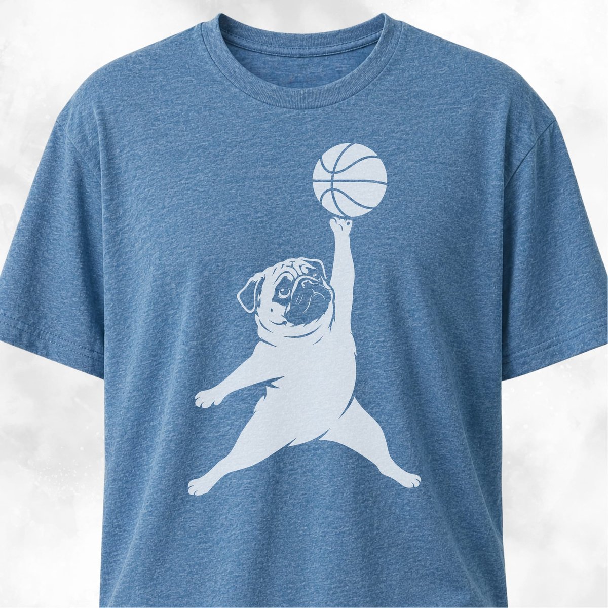 Jordan Pug T Shirt Gift For Dog Lover