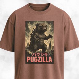 Pugzilla Graphic T Shirt Gift For Dog Lover