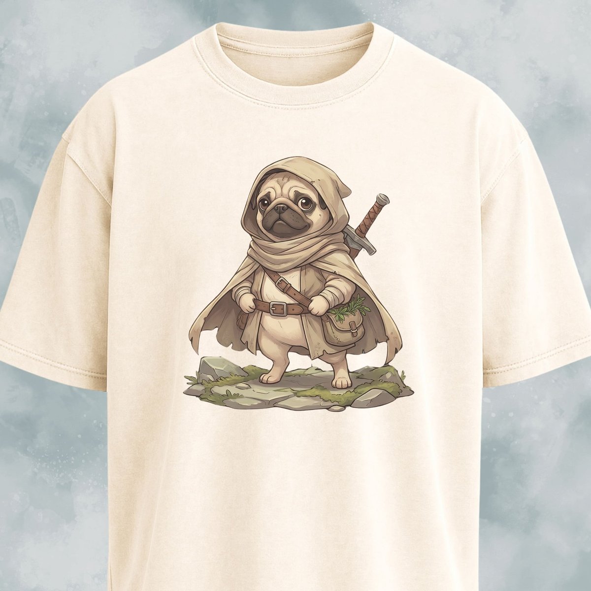Pug Adventurer T Shirt Gift For Dog Lover