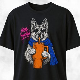 Stay Hydrated German Shepherd T Shirt Gift For Dog Lover