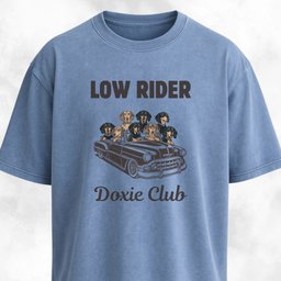 Low Rider Doxie Club T Shirt Gift For Dog Lover