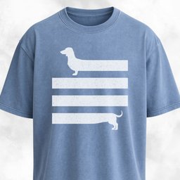 Long Body Abstract Dachshund T Shirt Gift For Dog Lover