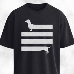 Long Body Abstract Dachshund T Shirt Gift For Dog Lover