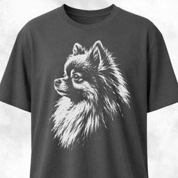 Nostalgic Pomeranian T Shirt Gift For Dog Lover