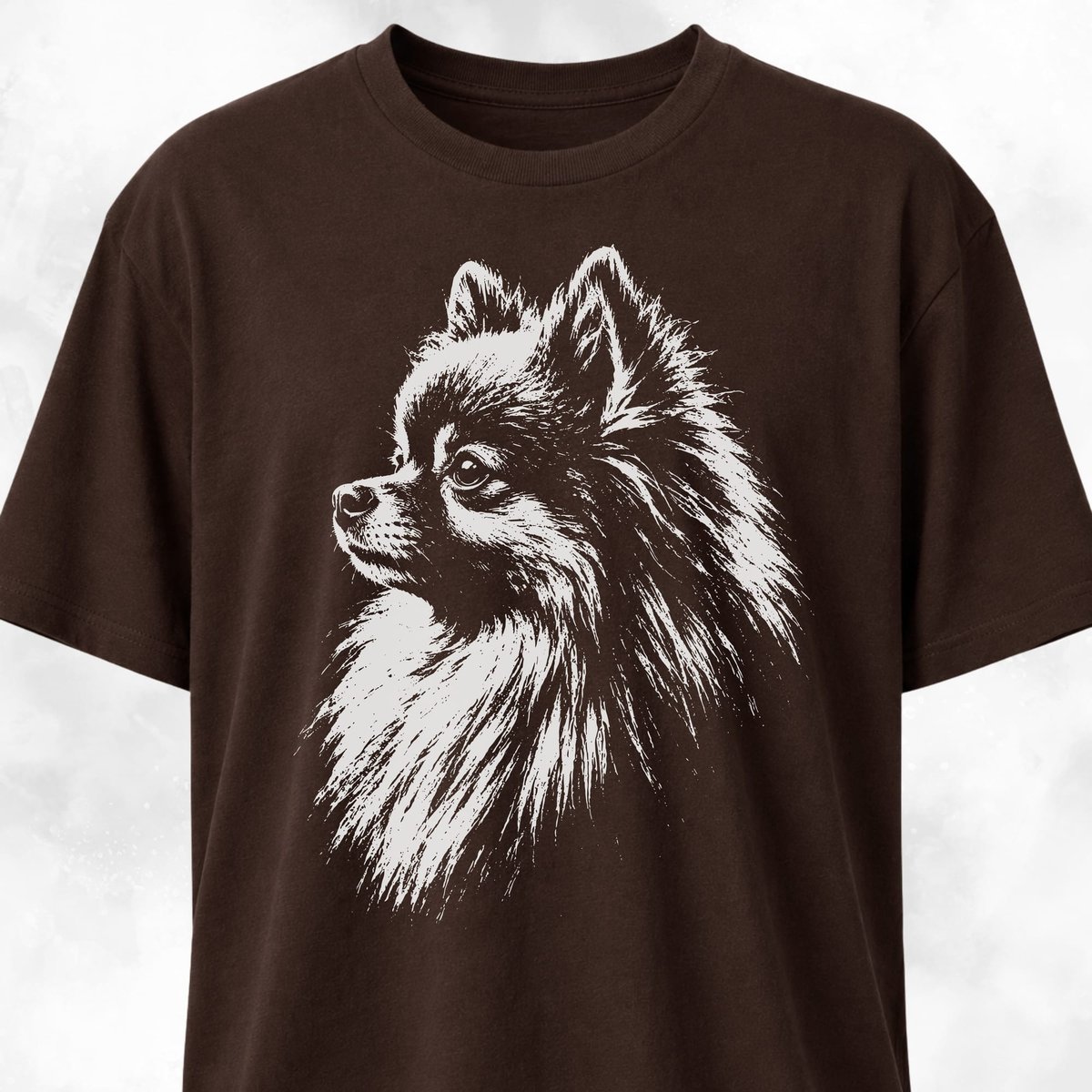 Nostalgic Pomeranian T Shirt Gift For Dog Lover
