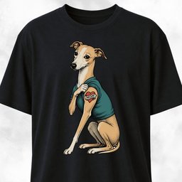 I Love Mom Tattoo Italian Greyhound T Shirt Gift For Mom